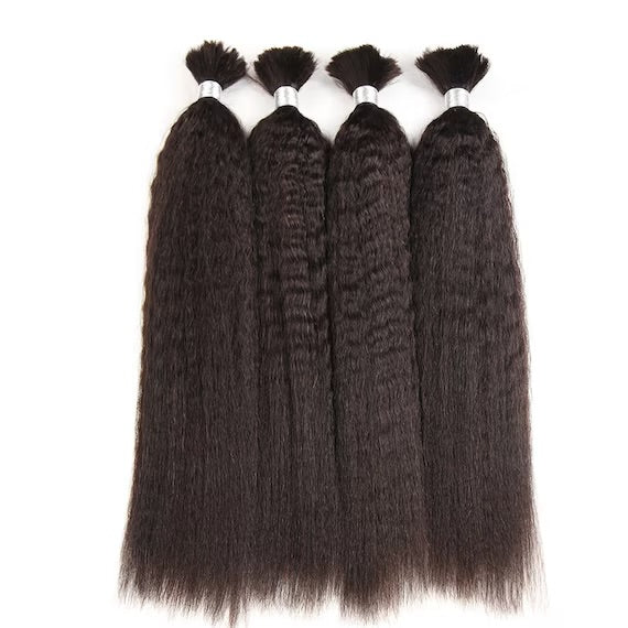 Yaki Straight Hair Bundles Remy Brazilian